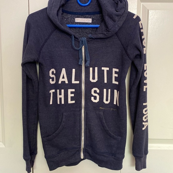Spiritual Gangster Lakshmi Fleece Zip Hoodie XS - Picture 1 of 5